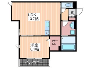 D-room中野の物件間取画像